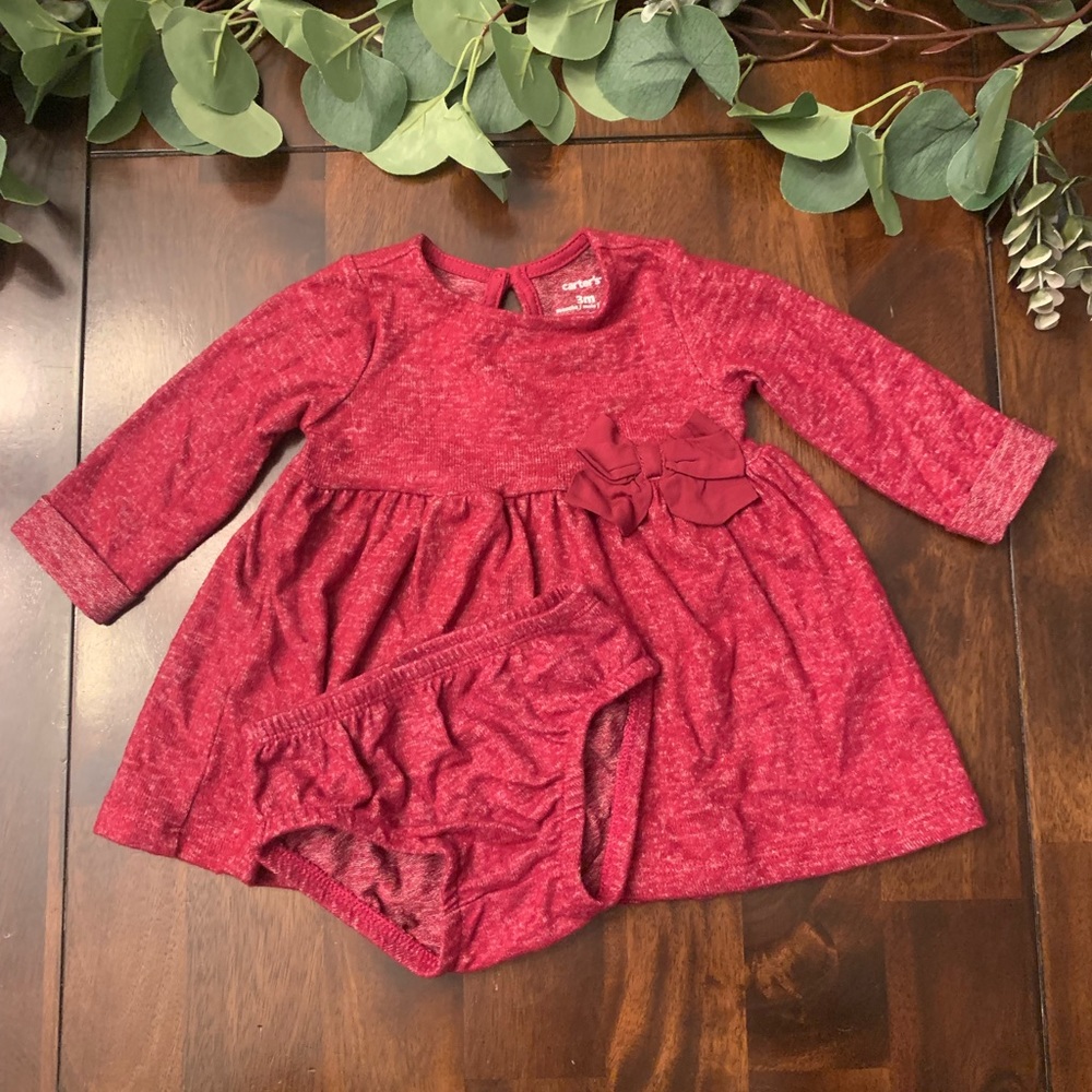 Carter’s Red Dress 3 Months